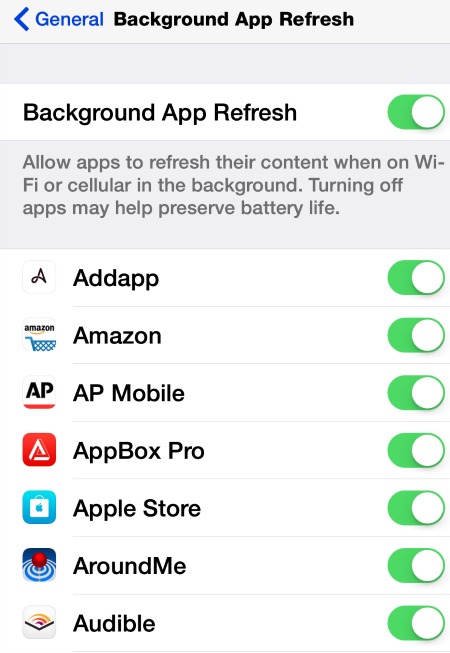 Background App Refresh – Make the Best Use of Your Apps