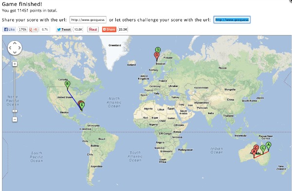 OMGeoGuessr Map: X Marks the Spot - OrderMyGear