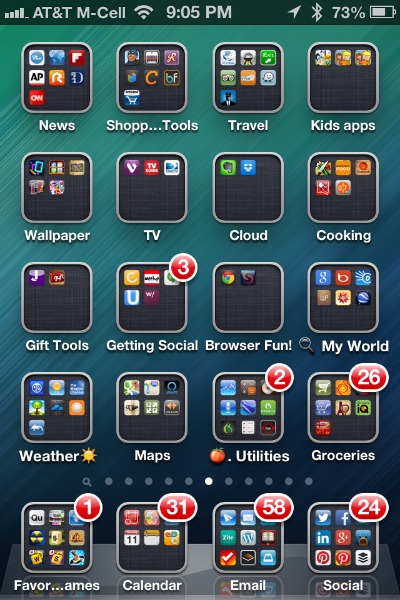 en million Prestigefyldte Gå ned How to Create App Folders for Your iPhone and iPad » The Wonder of Tech