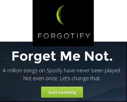 Songs that Spotify does not offer me 