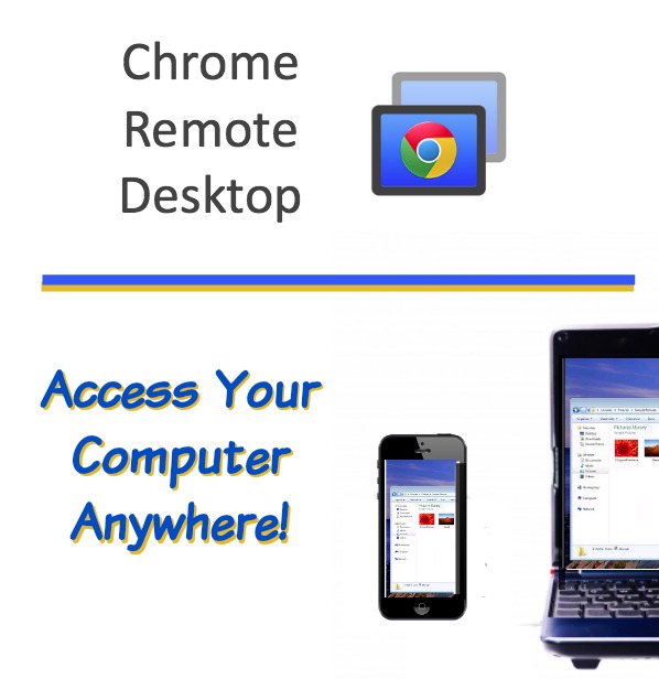 control iphone with chrome remote desktop