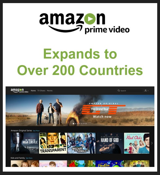 Amazon Prime Video Expands To Over 0 Countries The Wonder Of Tech