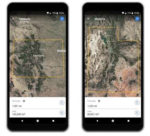 New Google Earth Tool Lets You Measure Distances and Areas